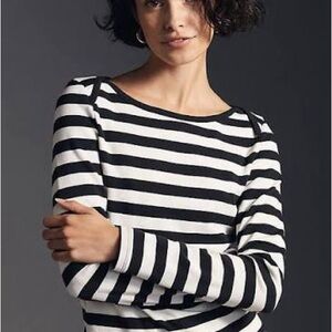 Anthropologie Maeve Boatneck Top